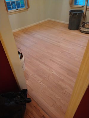 After old floor - New Install