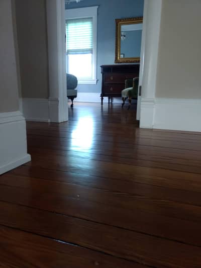 100 yr old Restore Pine Floors