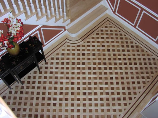 Basket Weave Parquet in Border