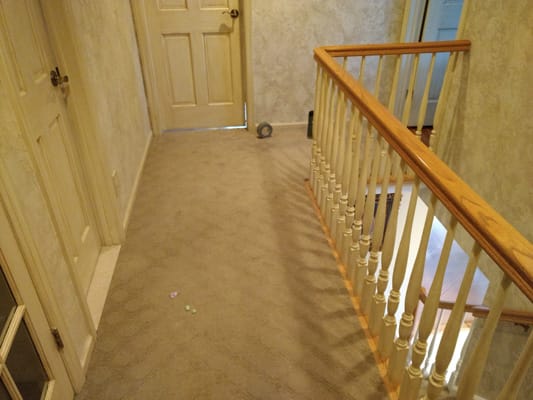 Change carpet to wood