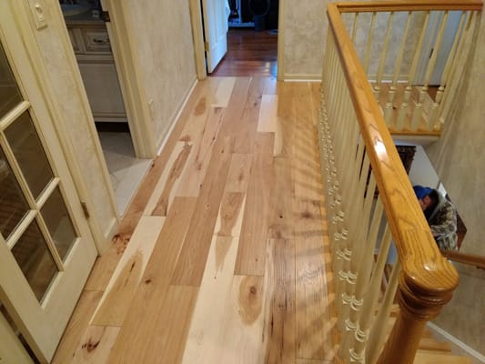 Change carpet to wood