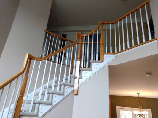 Before and After -Stairs before